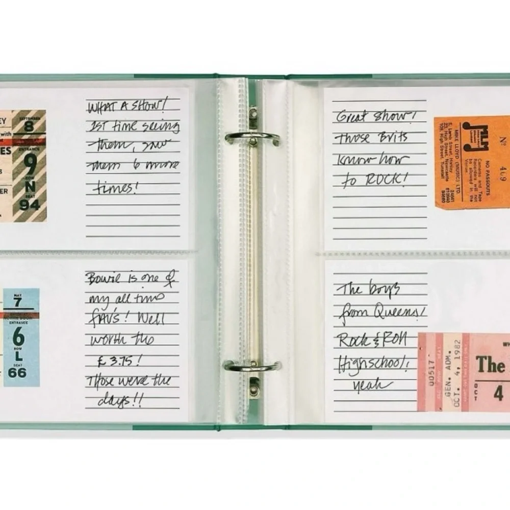Just the Ticket Stub Organizer